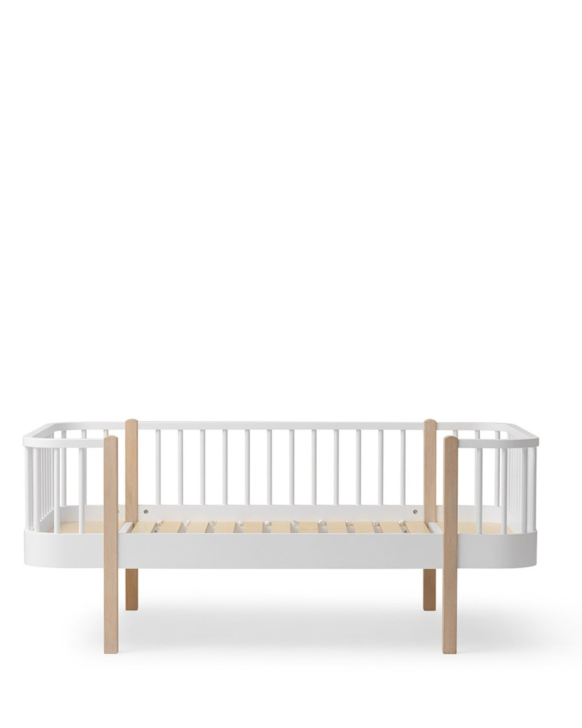 Oliver Furniture, Wood Original, Sohvasänky 90x160, White/Oak