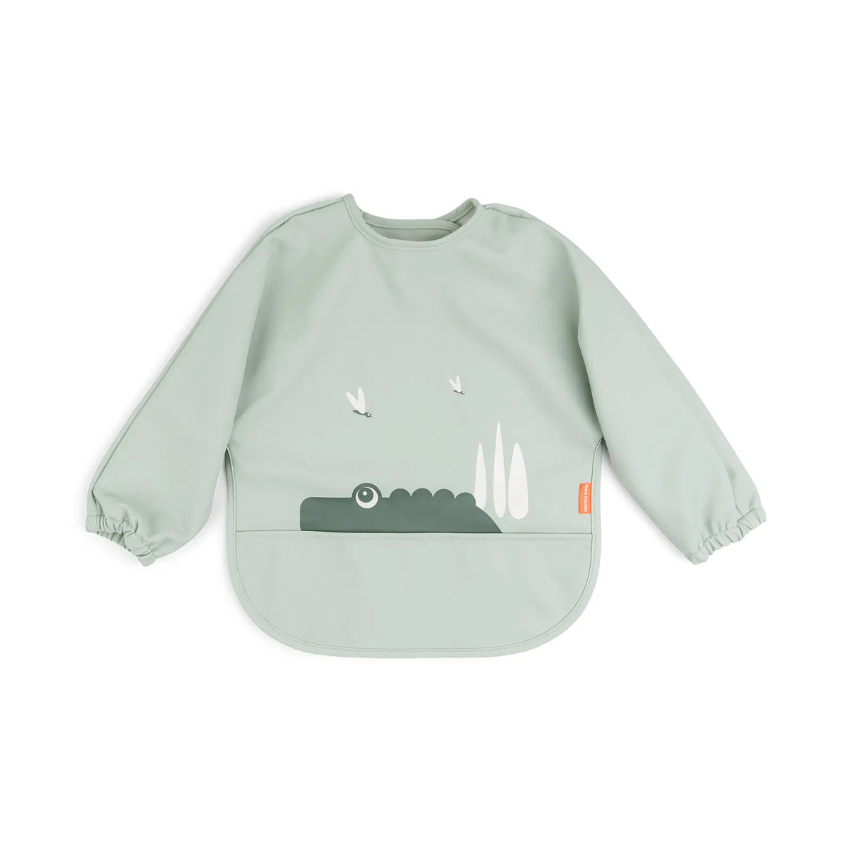 Sleeved Bib, Croco
