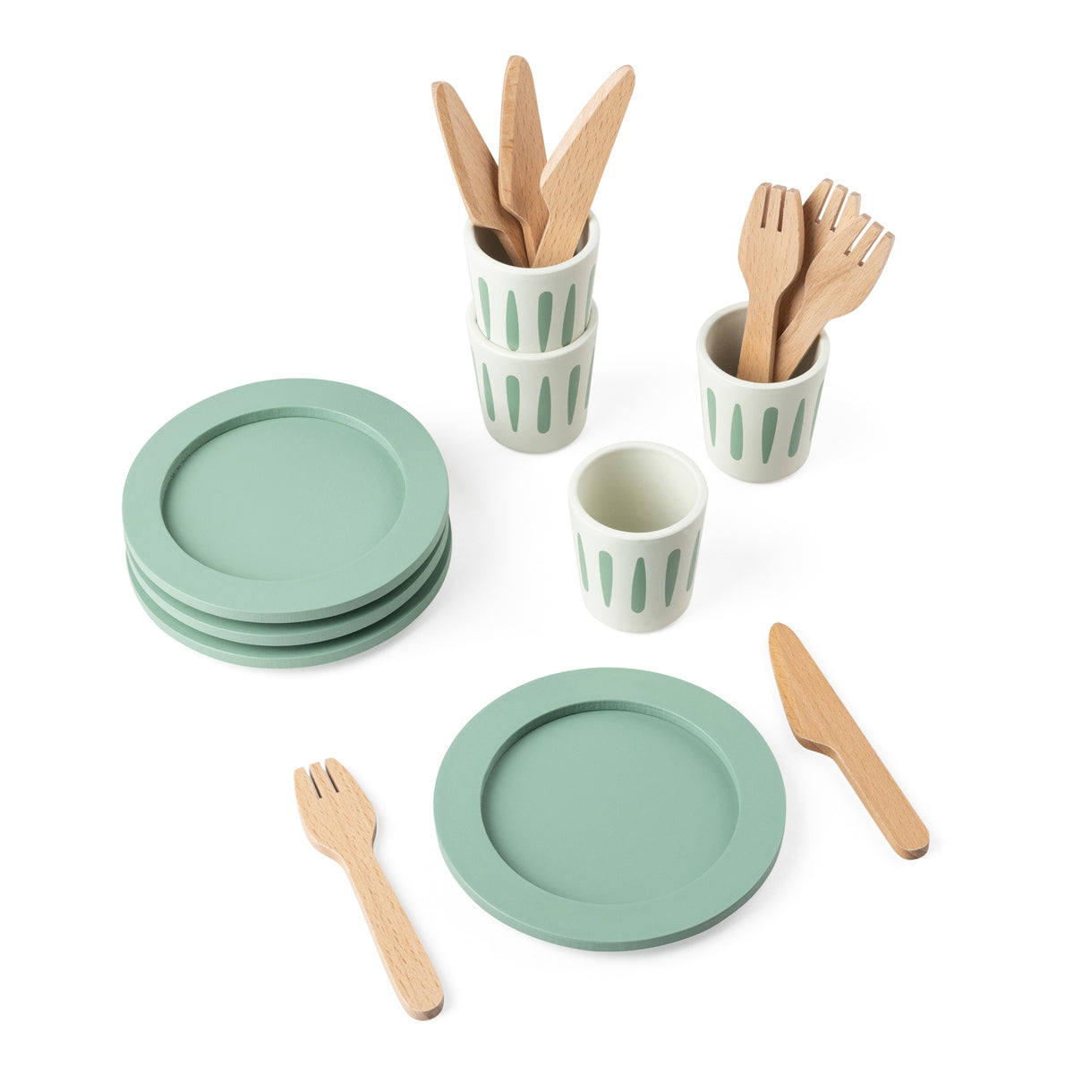 Zebra, Dining Set, Sage Green