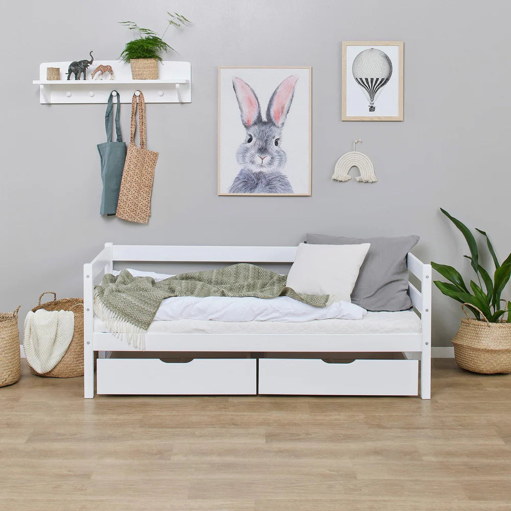Hoppekids, ECO Comfort, Juniorsäng 70x160 cm, Vit