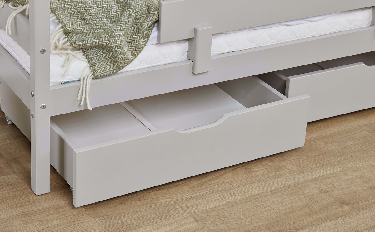 Hoppekids, ECO Comfort, Hussäng 70x160, Dove Grey