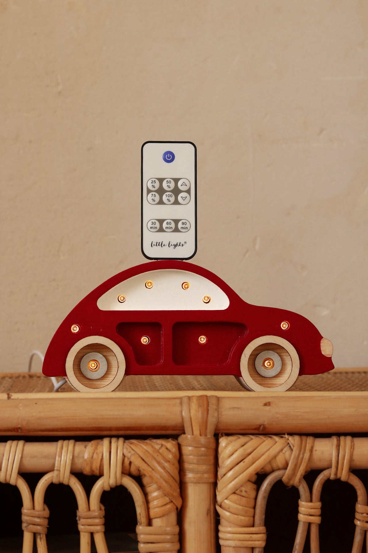 Little Lights, Nattljus MINI Beetle Car, 4 färger