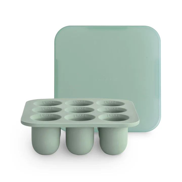 Mushie, Fresh Food Feeder, Pakastelokero, Cambridge Blue