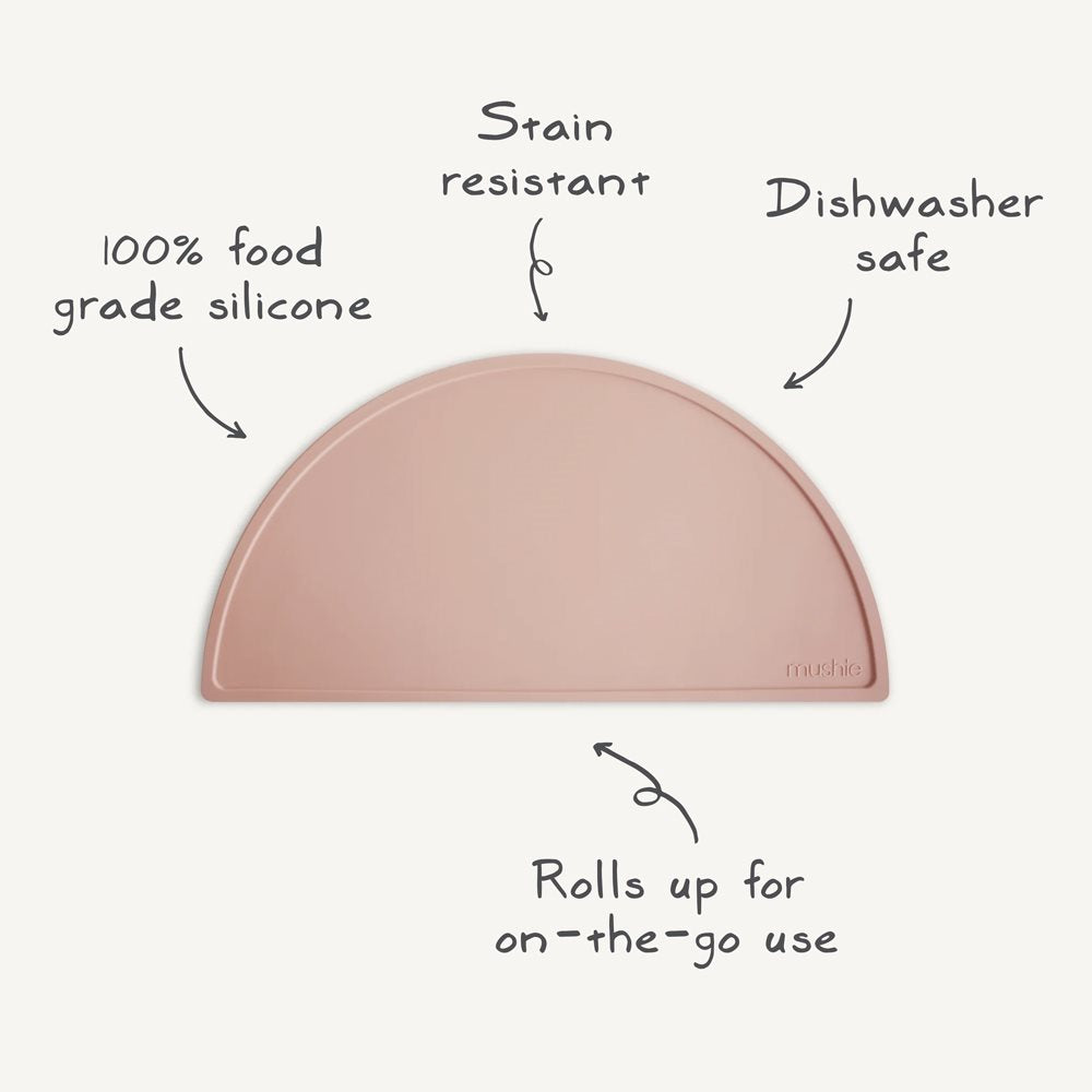 Mushie, Silicone Placemat, Fairy Mice
