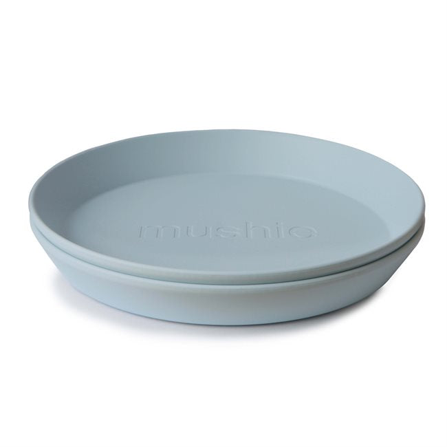 Mushie, Lautanen 2kpl, Powder Blue