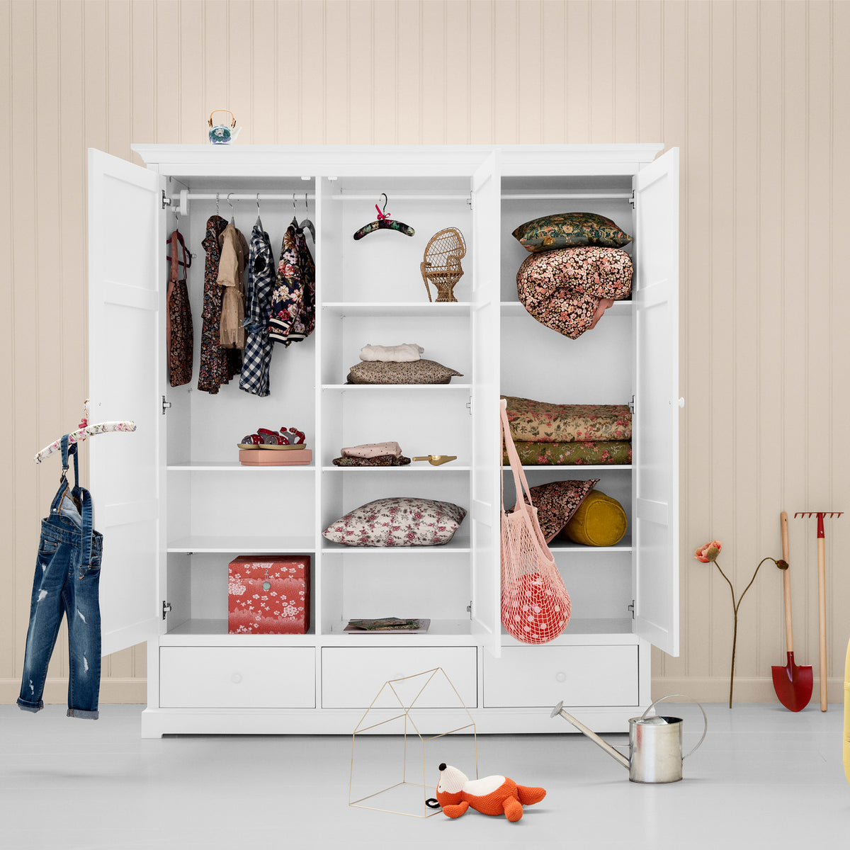 Oliver Furniture, Seaside, Wardrobe, 3 doors