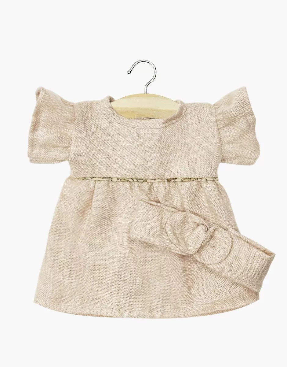 Minikane, Doll Dress and Headband, Nude