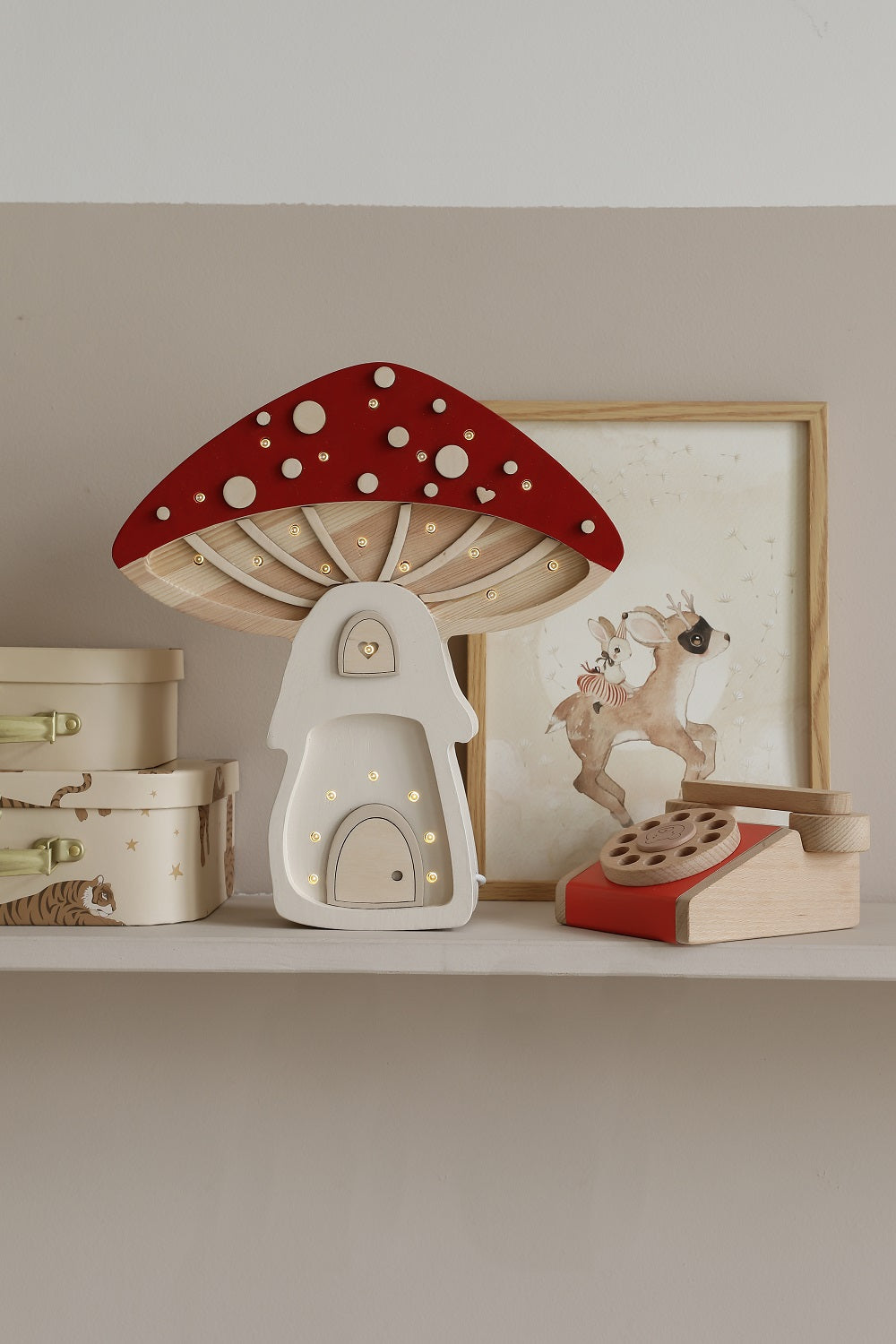 Little Lights Night Light Svamphus, Fairies Paddall