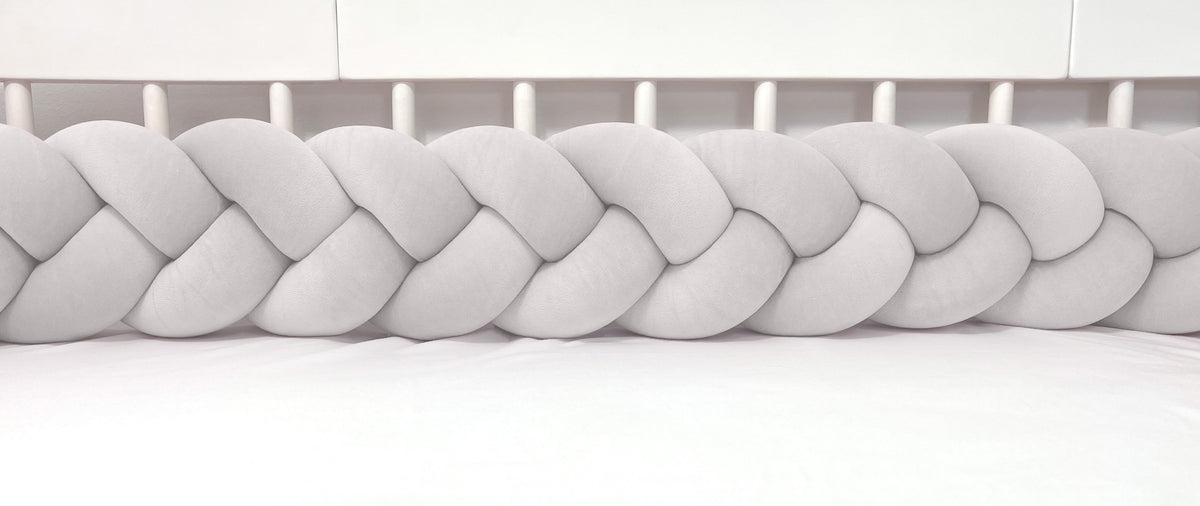 Edge padding Letti, Velvet Light Grey