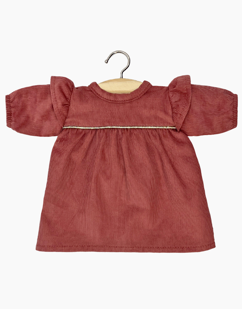 Minikane, Doll Dress, Velvet Marsala