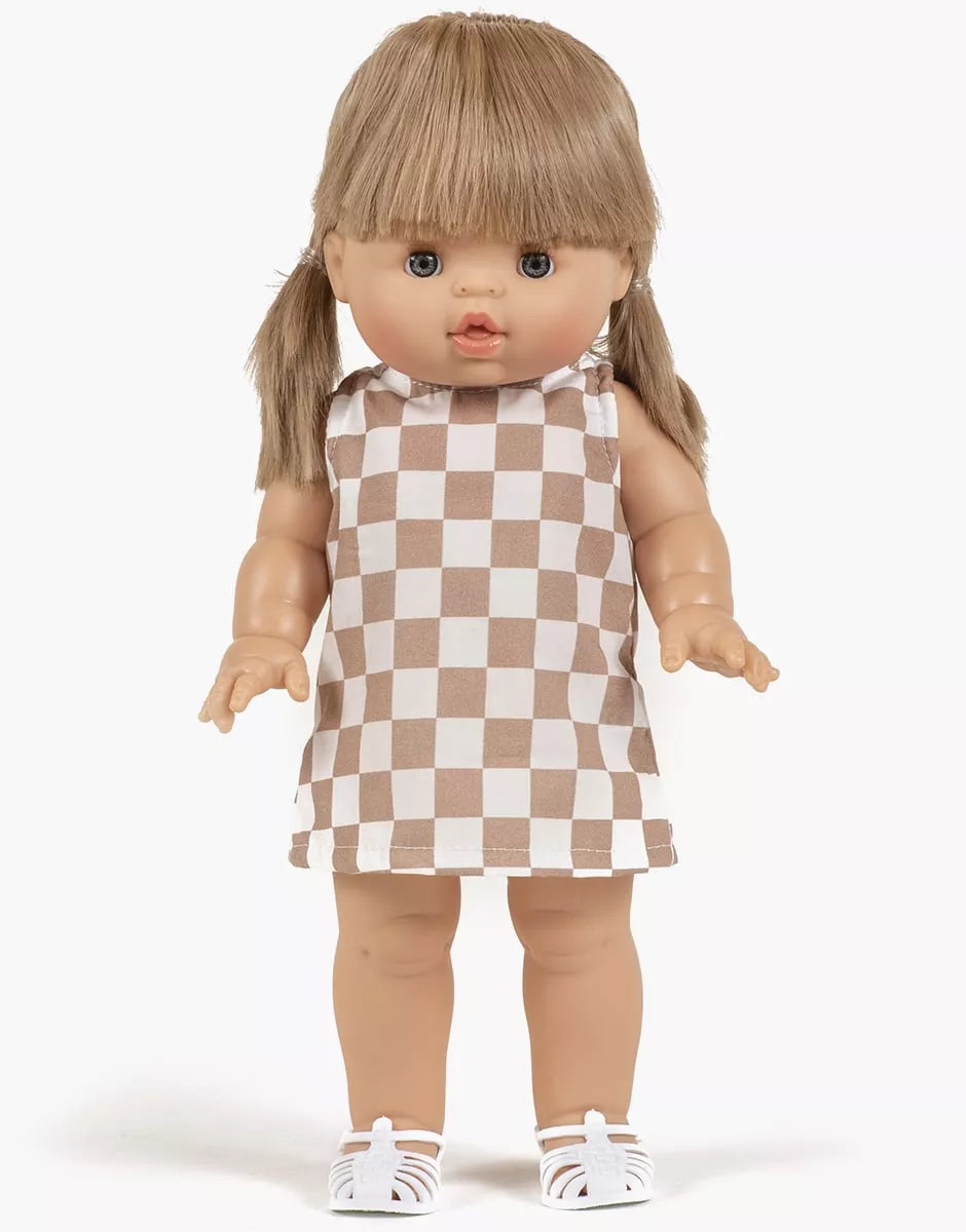 Minikane, Doll Sandals, White