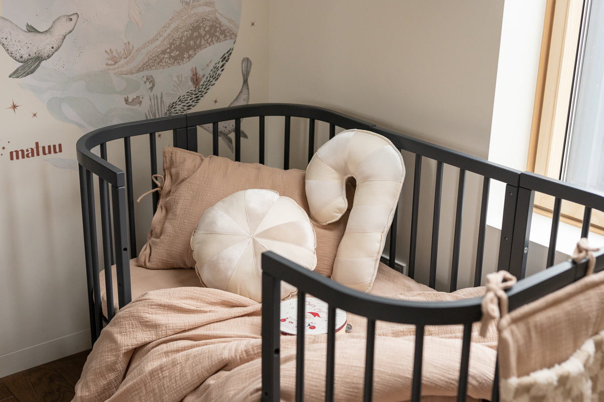 Moi Mili Decorative Pillow, "White Lollipop"