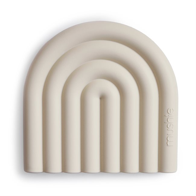Mushie, Chew Toy Rainbow, Shifting Sand