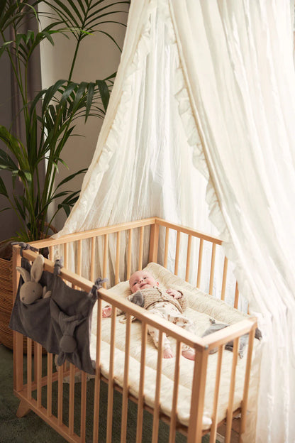 Jollein, Bed Canopy Ruffle Ivory
