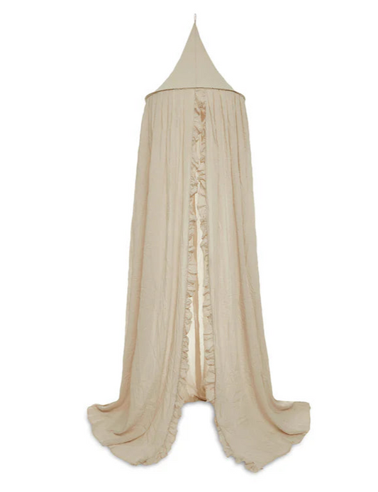 Jollein, Bed Canopy Ruffle Nougat