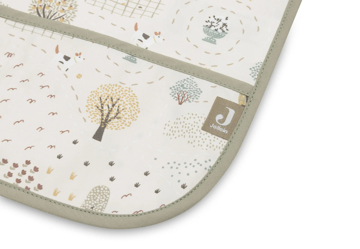 Jollein, Sleeved Bib, Tiny Park