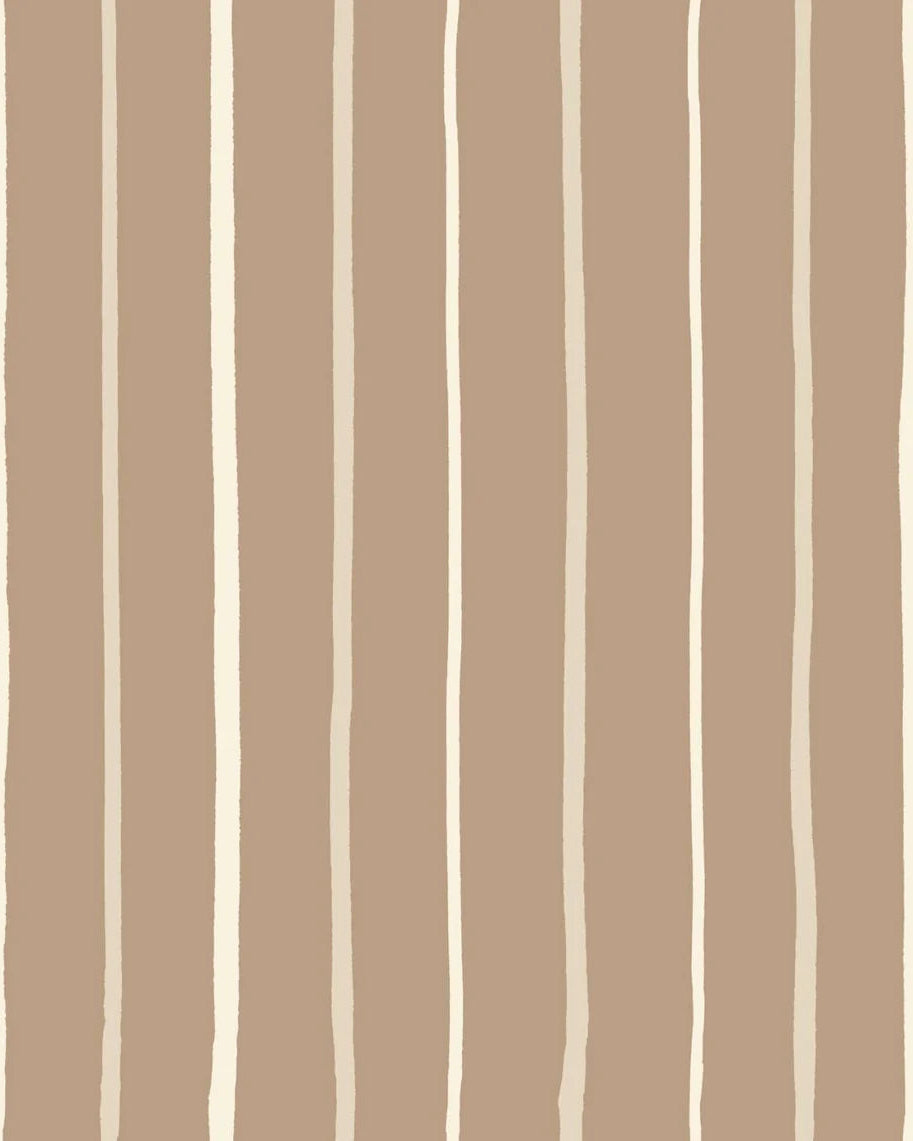 Matuu, Tapeter, Stripes on Brown