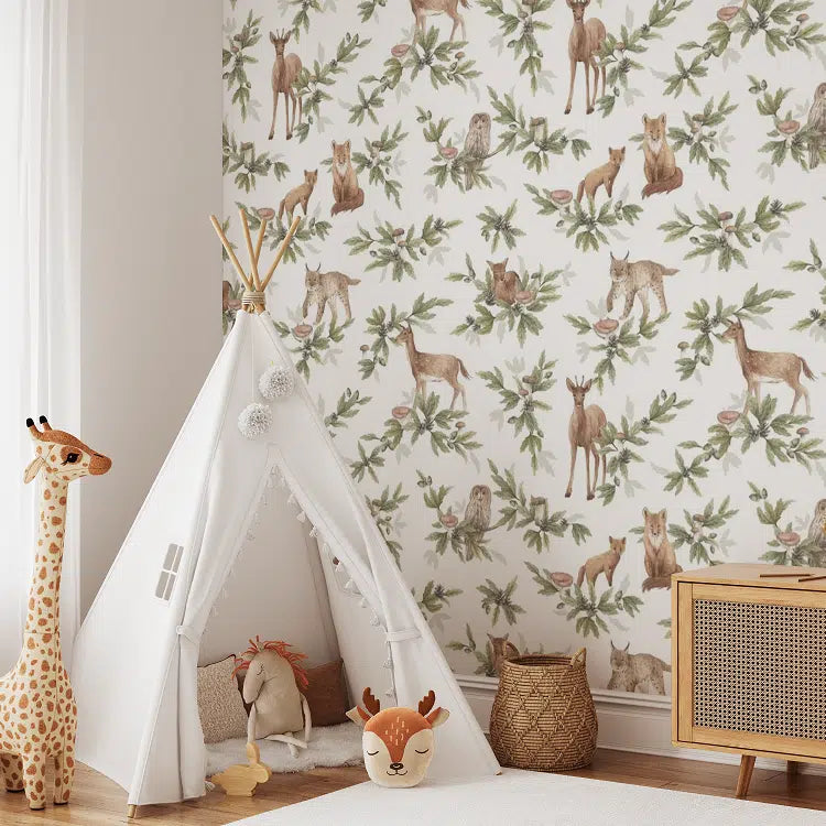 Forest Animals, Wallpaper