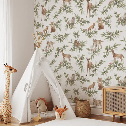 Forest Animals, Wallpaper