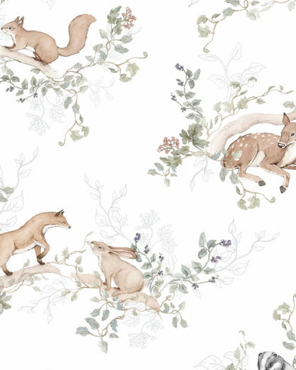 Matuu, Tapet, Woodland Whisper White