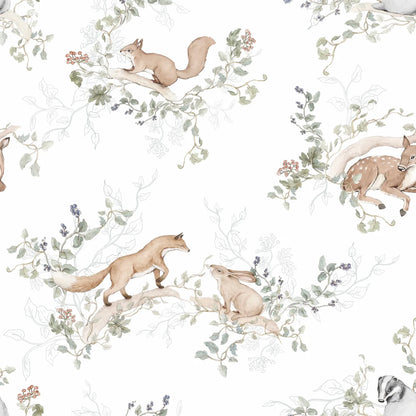 Matuu, Tapet, Woodland Whisper White