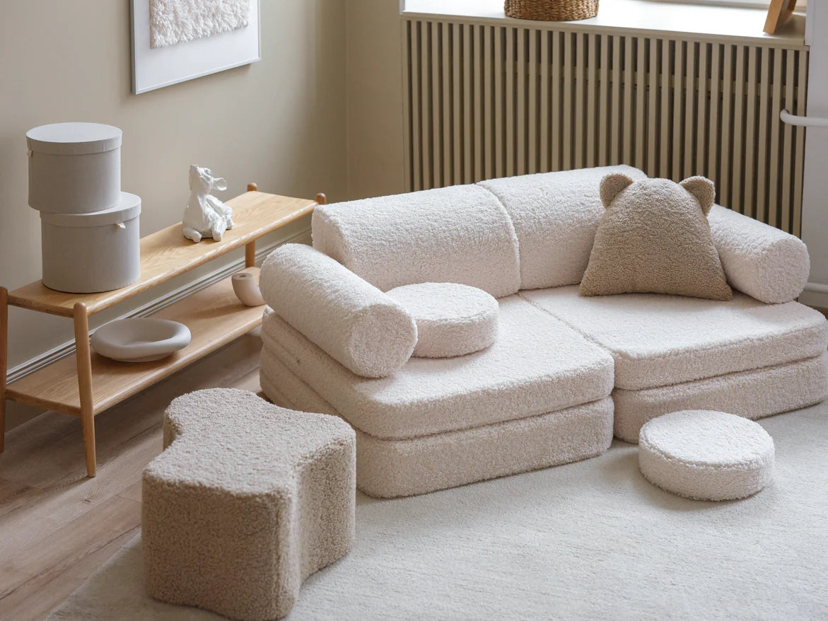 Wigiwama, Pouffe Cloud Teddy (4 colors)