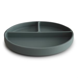 Mushie, silikonplatta med sugkopp, torkad timjan