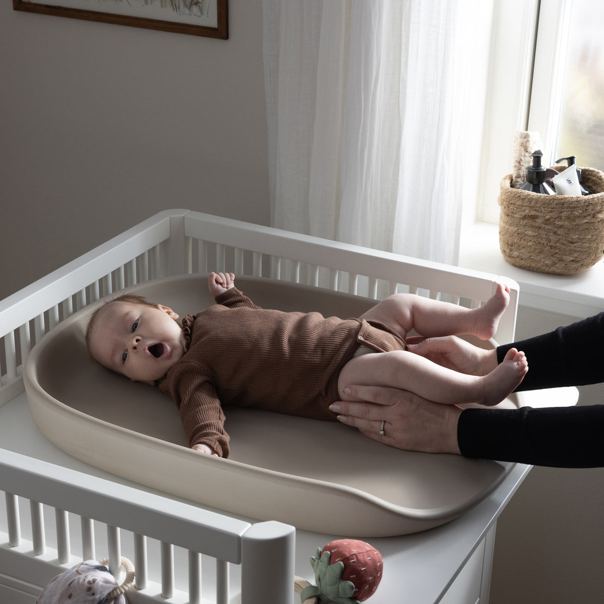 Seebra, Changing Mat Pusle PUR, Seabreeze Beige