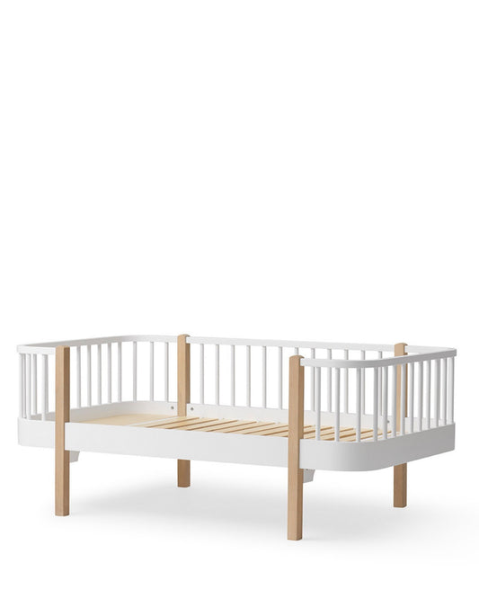 Oliver Furniture, Wood Original, Sofa Bed 90x160, White/Oak