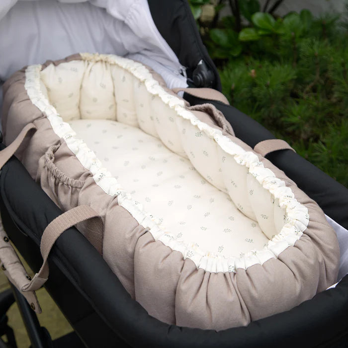 Sebra, Portable Sleep Pod, 3-in-1 Baby Nest, Jetty Beige