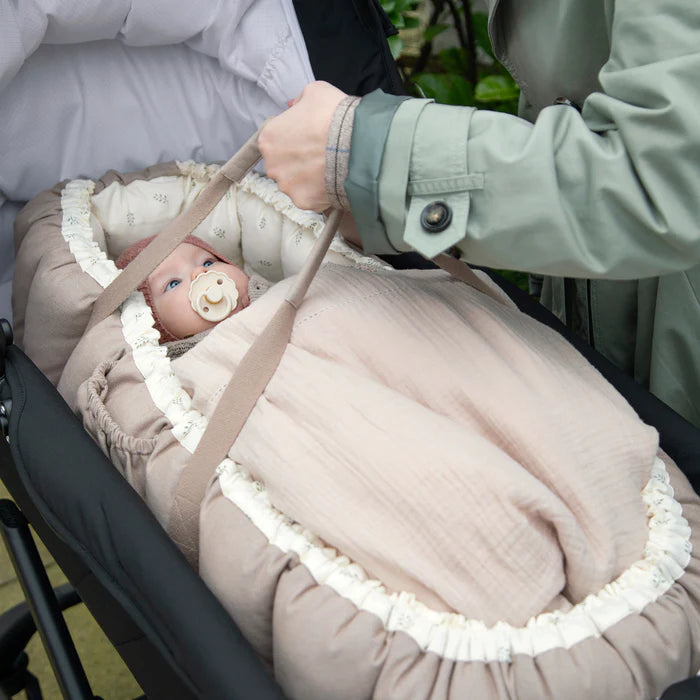 Sebra, Portable Sleep Pod, 3-in-1 Baby Nest, Jetty Beige