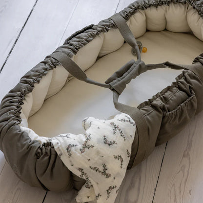 Sebra, Portable Sleep Pod, 3-in-1 Baby Nest, Dark Olive