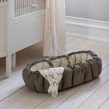 Sebra, Portable Sleep Pod, 3-in-1 Baby Nest, Dark Olive