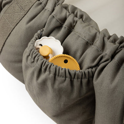 Sebra, Portable Sleep Pod, 3-in-1 Baby Nest, Dark Olive
