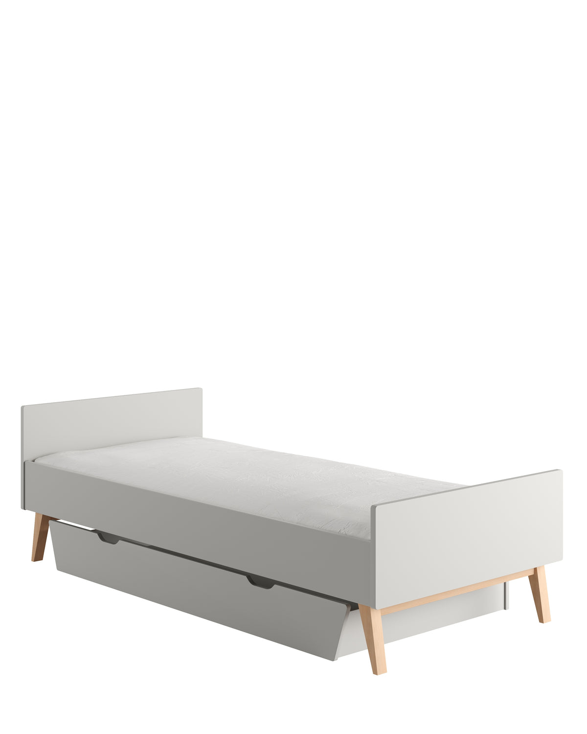 Pinio, Gungbädd 90x200 cm eller 120x200 cm, Grå