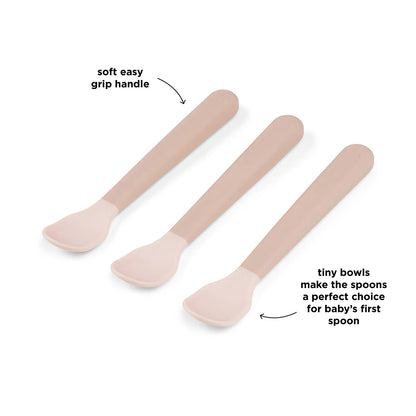 Foodie, Baby Spoons, 3-pack, Powder