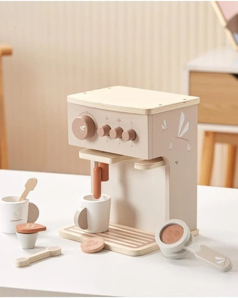 Etikett Etikett, Espressomaskin, Nougat
