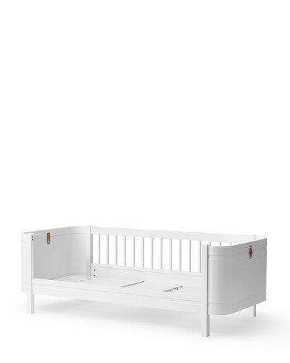 Oliver Furniture, Wood Mini+ Junior Bed 70x160 cm, White