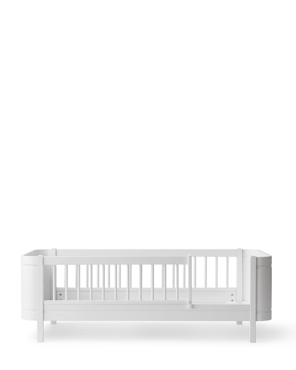 Oliver Furniture, Wood Mini+ Junior Bed 70x160 cm, White