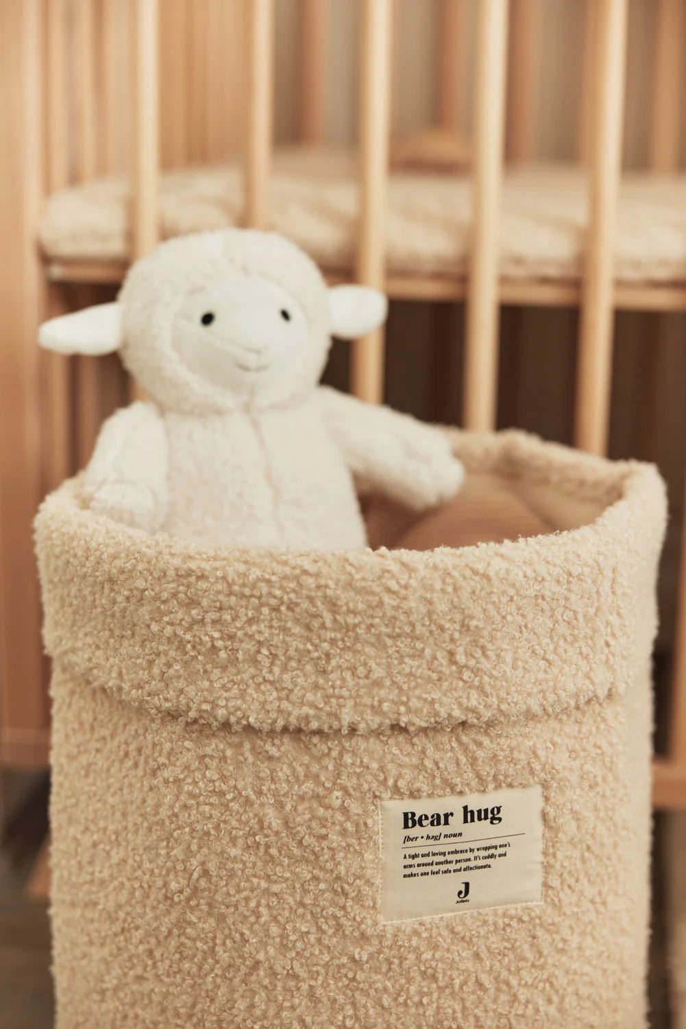 Jollein, Storage basket Boucle, Natural