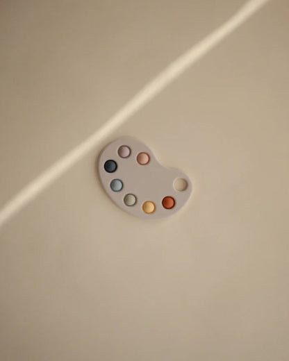 Mushie, Paint Palette Press Toy
