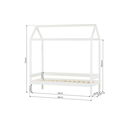 Hoppekids, ECO Comfort, Hussäng 70x160, Vit