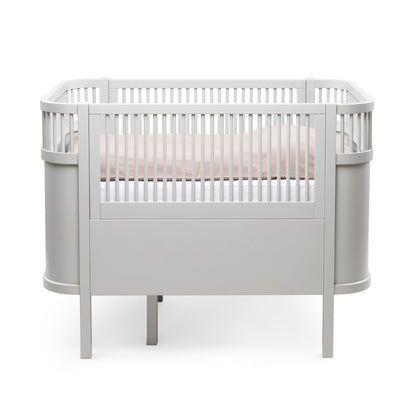 Sebra, Spjälsäng &amp; Juniorsäng 2in1, Classic Stone