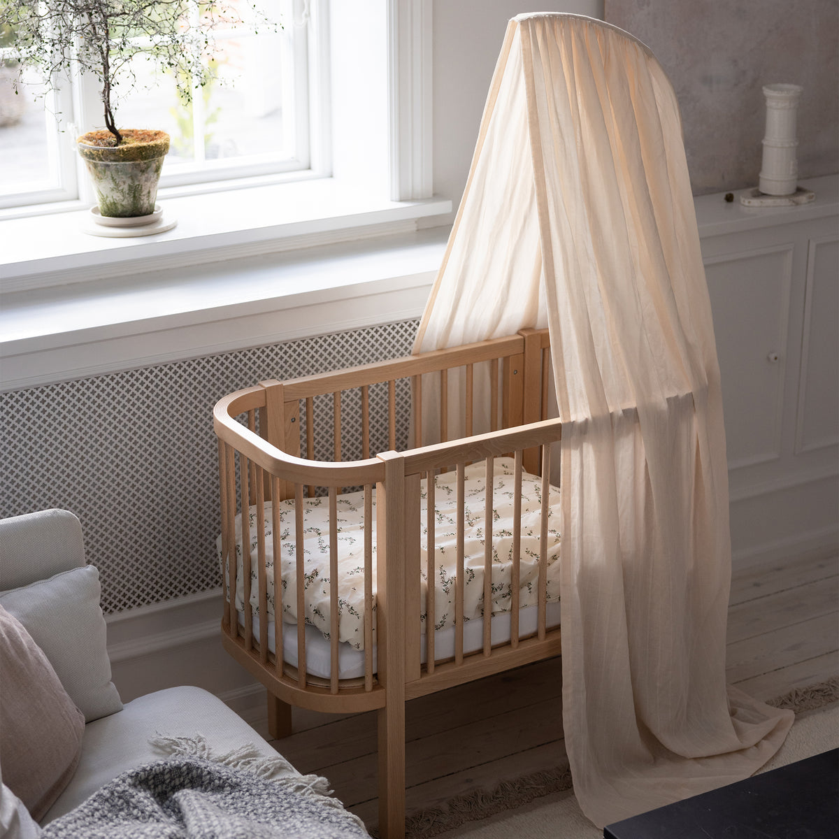 Sebra, Bedside Kehto, Wooden