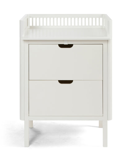 Zebra, Chest of drawers/Dressing table, Classic White