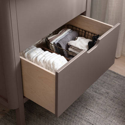 Sebra, Chest of drawers/Changing table, Jetty Beige