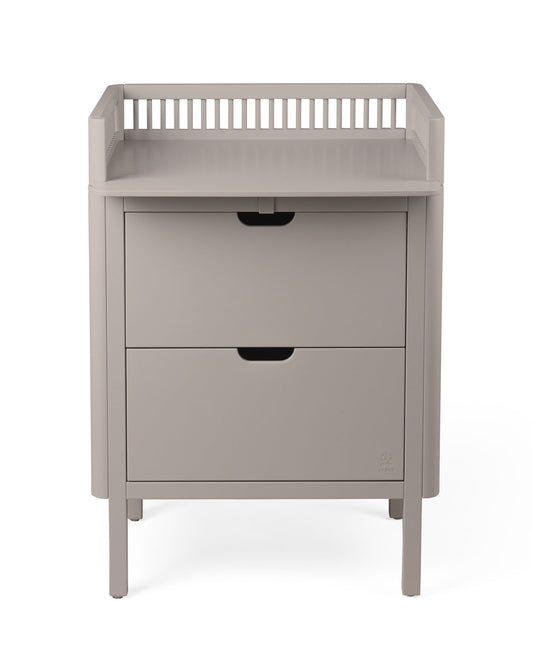 Sebra, Chest of drawers/Changing table, Jetty Beige