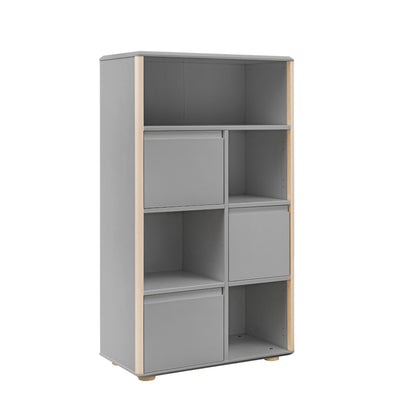 Inmondo, Funflex Korkea Kirjahylly, 3-MDF ovea, Eri värejä