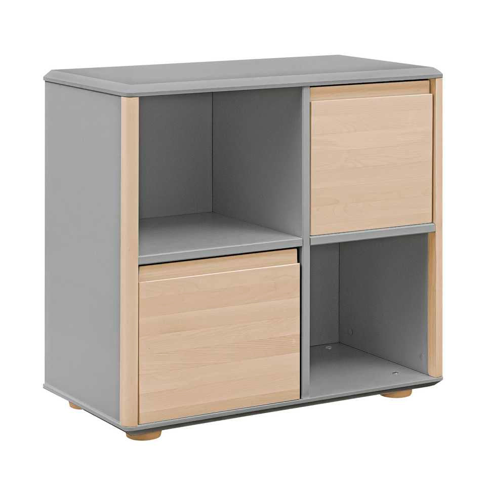 Inmondo, Funflex Low chest of drawers, Birch doors, Various colors