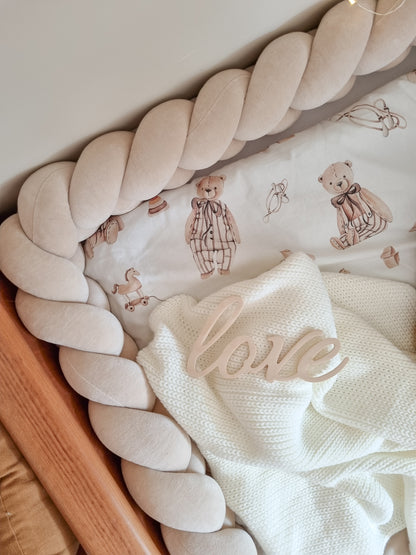 Edge padding Letti, Velvet Beige